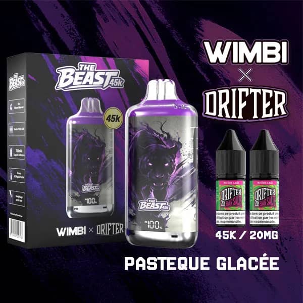 Kit The Beast 45K Nebula Panther Wimbi x Drifter - Pastèque Glacée