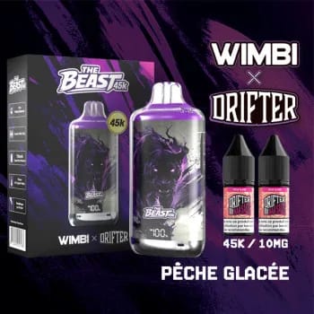 Kit The Beast 45K Nebula Panther Wimbi x Drifter - Pêche Glacée