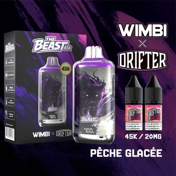 Kit The Beast 45K Nebula Panther Wimbi x Drifter - Pêche Glacée