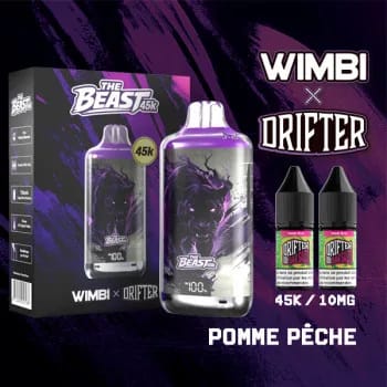 Kit The Beast 45K Nebula Panther Wimbi x Drifter - Pomme Pêche