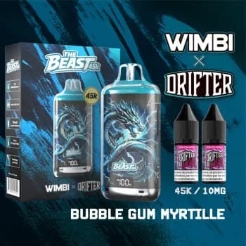 Kit The Beast 45K Storm Oracle - Bubble Gum Myrtille 10 mg
