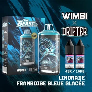 Kit The Beast 45K Storm Oracle Wimbi x Drifter - Limonade Framboise Bleue Glacée