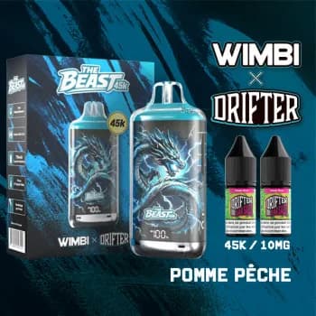 Kit The Beast 45K Storm Oracle Wimbi x Drifter - Pomme Pêche