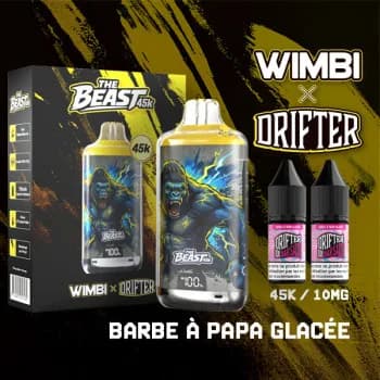 Kit The Beast 45K Thunder Kong - Barbe à papa Glacée 10 mg