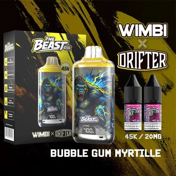 Kit The Beast 45K Thunder Kong - Bubble Gum Myrtille