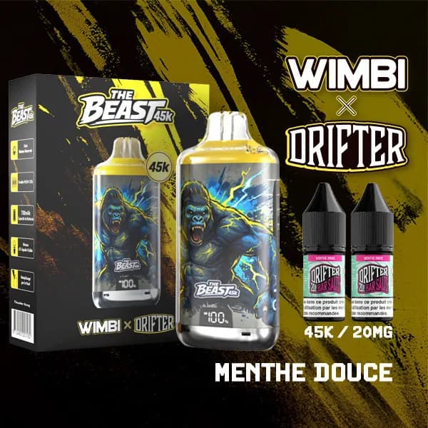 Kit The Beast 45K Thunder Kong - Menthe Douce
