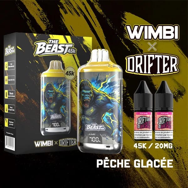 Kit The Beast 45K Thunder Kong Wimbi x Drifter - Pêche Glacée