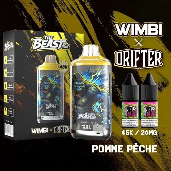 Kit The Beast 45K Thunder Kong Wimbi x Drifter - Pomme Pêche