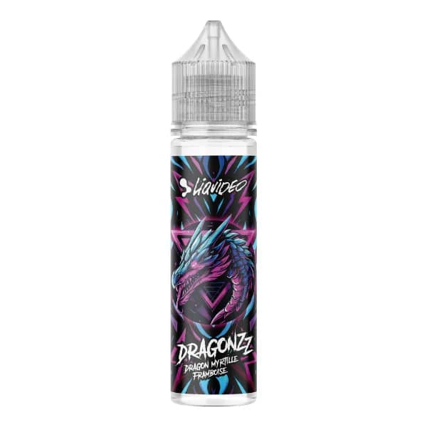 E-liquide Liquideo Dragonzz Myrtille Framboise 50ml